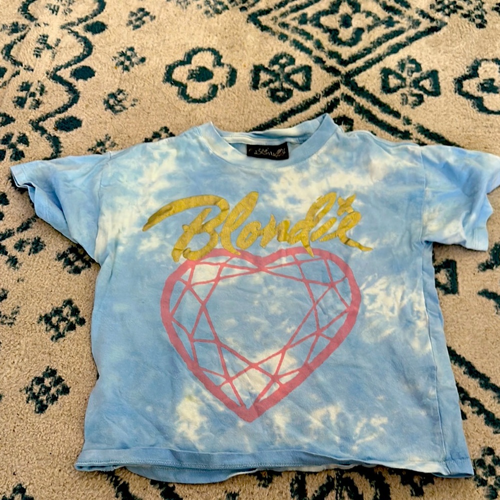 Cotton On Kids - “Blondie” concert Blue and Pink Kids T-Shirt